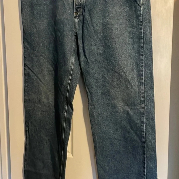 Carhartt men’s relaxed fit blue jeans size 40x34 - Picture 2 of 9